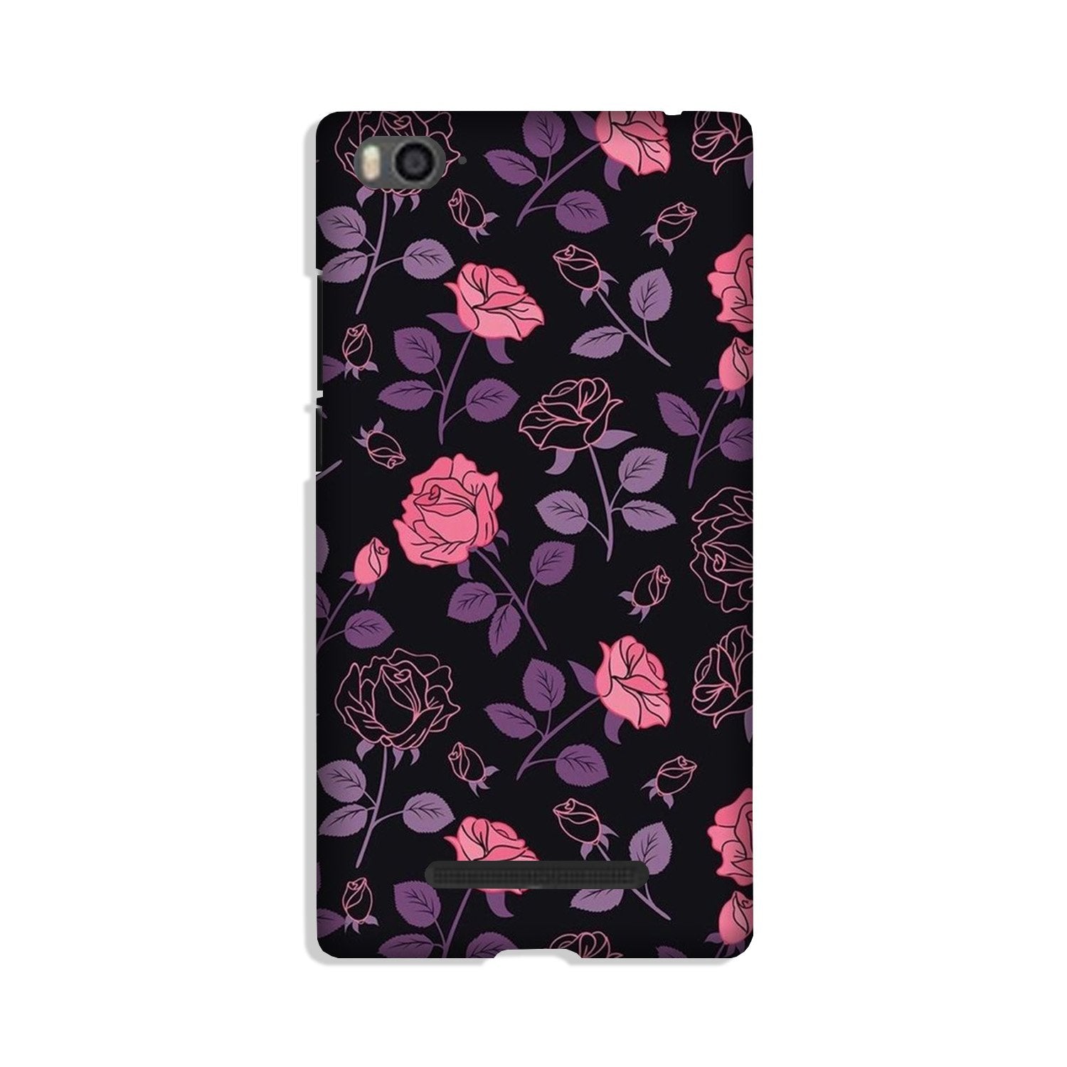 Rose Pattern Case for Xiaomi Mi 4i