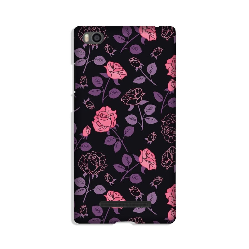 Rose Pattern Case for Xiaomi Mi 4i