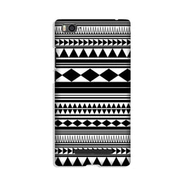 Black white Pattern Case for Xiaomi Mi 4i