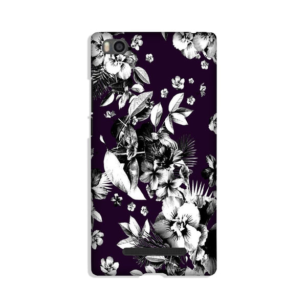 white flowers Case for Xiaomi Mi 4i