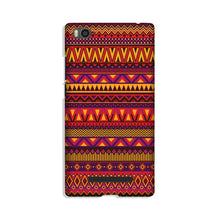 Zigzag line pattern2 Mobile Back Case for Xiaomi Mi 4i (Design - 10)