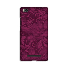 Purple Backround Mobile Back Case for Xiaomi Mi 4i (Design - 22)