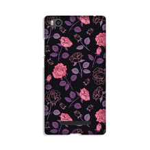 Rose Black Background Mobile Back Case for Xiaomi Redmi 5A (Design - 27)