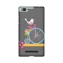 Sparron with cycle Mobile Back Case for Xiaomi Mi 4i (Design - 34)