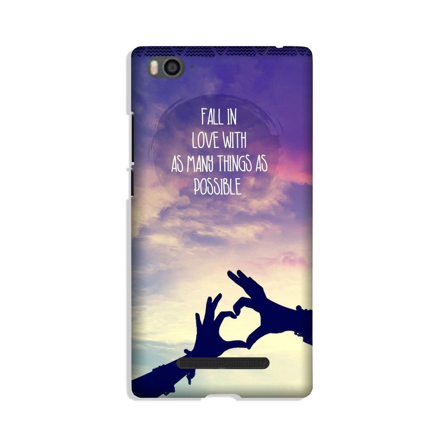 Fall in love Case for Xiaomi Mi 4i