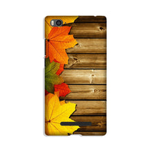 Wooden look3 Mobile Back Case for Xiaomi Mi 4i (Design - 61)