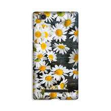 White flowers2 Mobile Back Case for Xiaomi Redmi 5A (Design - 62)