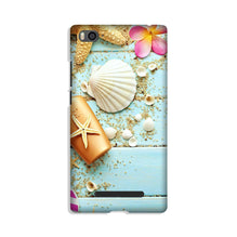 Sea Shells Mobile Back Case for Xiaomi Mi 4i (Design - 63)