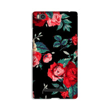 Red Rose2 Mobile Back Case for Xiaomi Mi 4i (Design - 81)