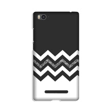 Black white Pattern2Mobile Back Case for Xiaomi Redmi 5A (Design - 83)