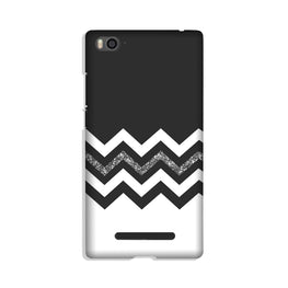 Black white Pattern2Case for Xiaomi Mi 4i