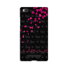 Love in Air Mobile Back Case for Xiaomi Mi 4i (Design - 89)