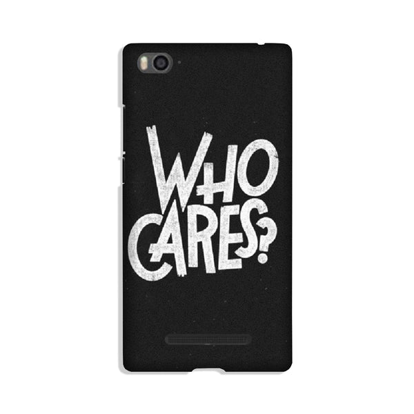 Who Cares Case for Xiaomi Mi 4i