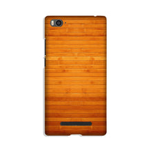 Wooden Look Mobile Back Case for Xiaomi Mi 4i  (Design - 111)