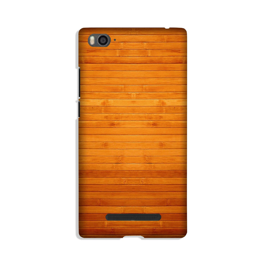 Wooden Look Case for Xiaomi Mi 4i  (Design - 111)