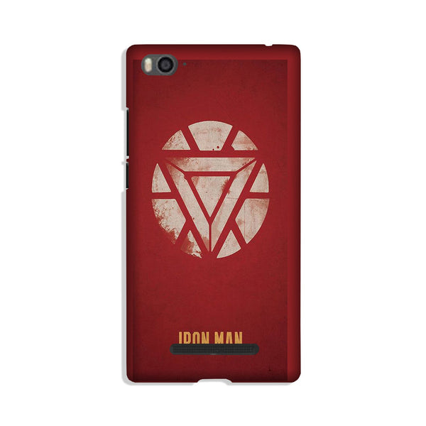 Iron Man Superhero Case for Xiaomi Mi 4i  (Design - 115)