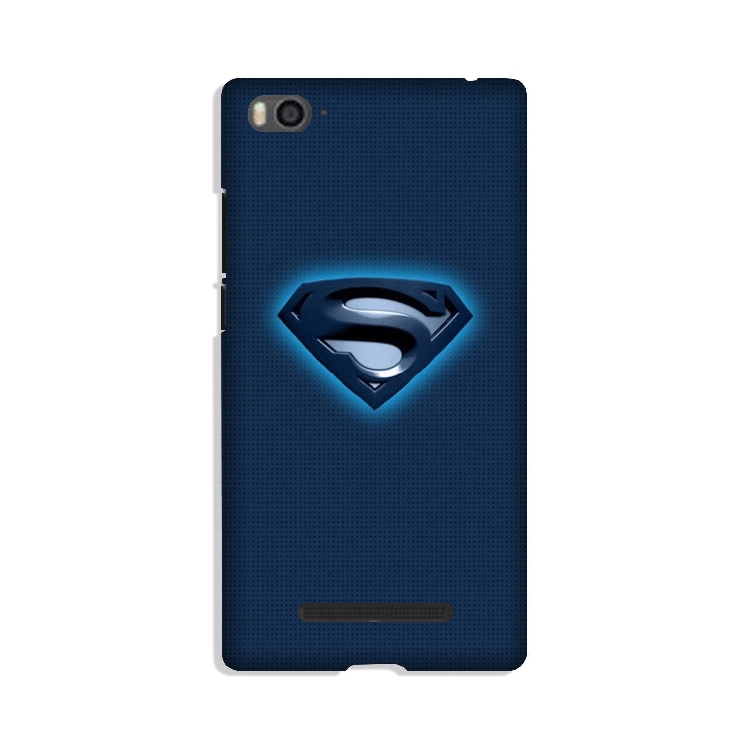 Superman Superhero Case for Xiaomi Mi 4i(Design - 117)