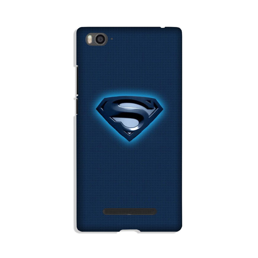 Superman Superhero Case for Xiaomi Mi 4i  (Design - 117)