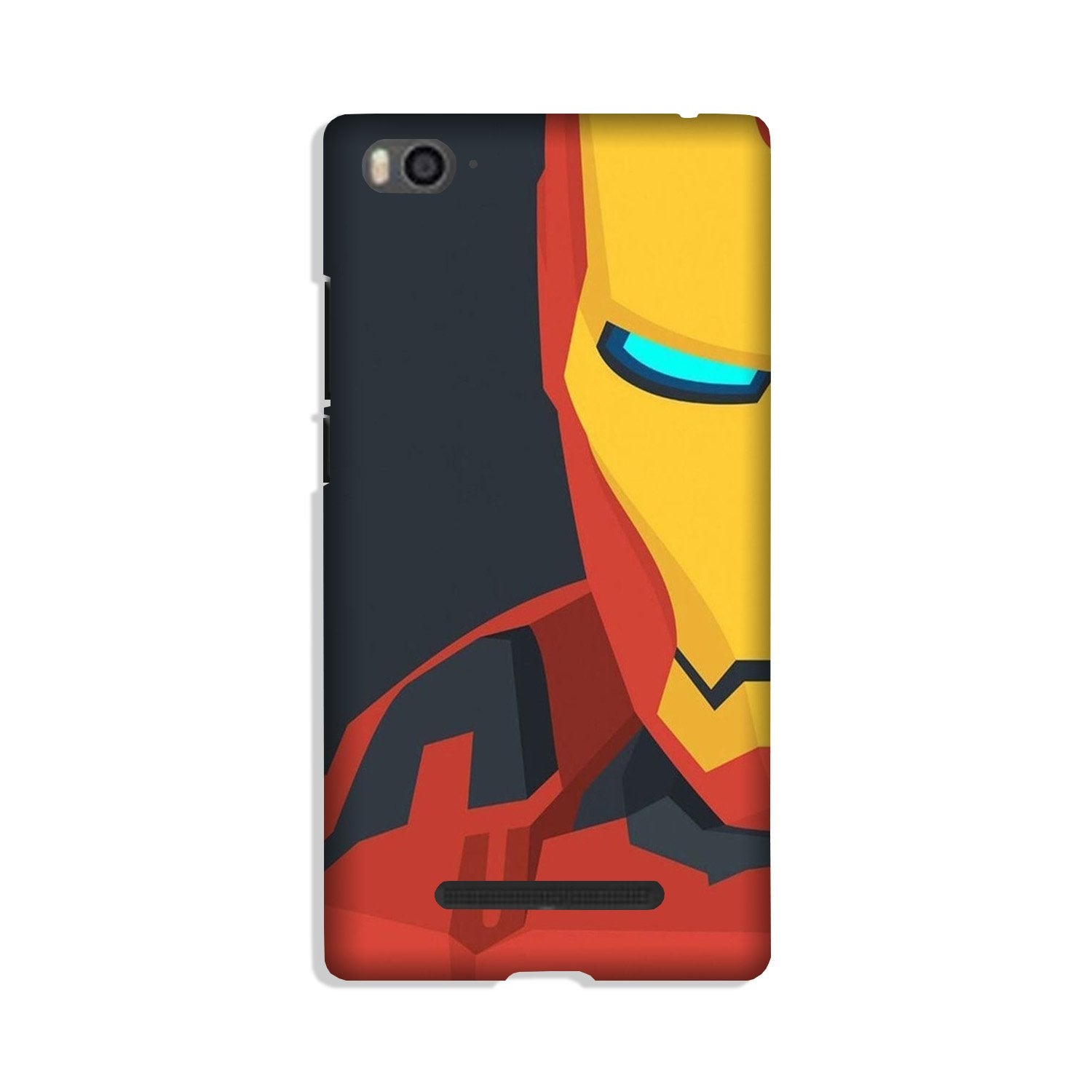 Iron Man Superhero Case for Xiaomi Mi 4i  (Design - 120)