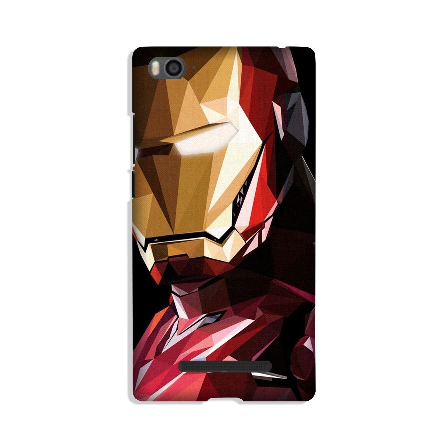 Iron Man Superhero Case for Xiaomi Mi 4i  (Design - 122)