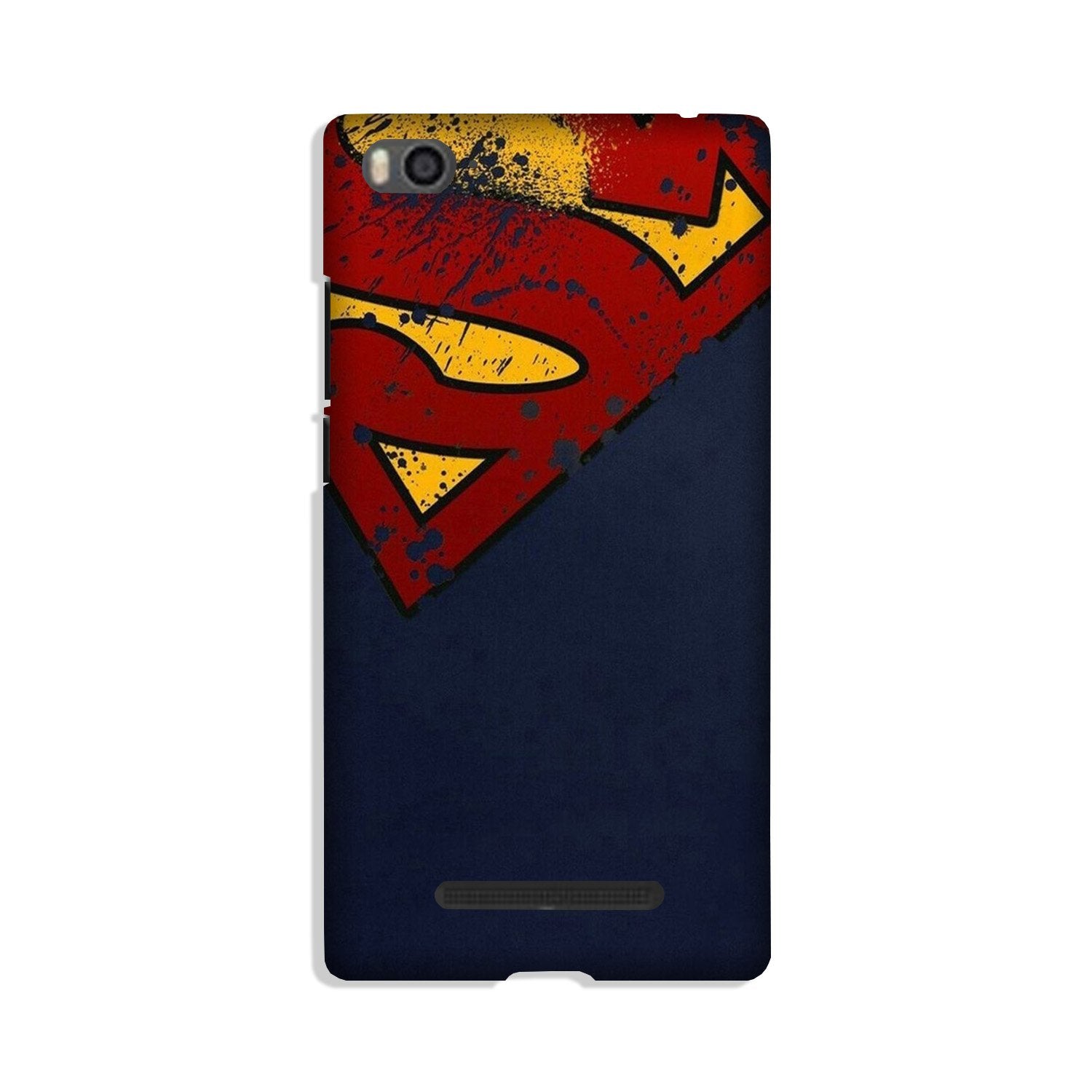 Superman Superhero Case for Xiaomi Mi 4i  (Design - 125)