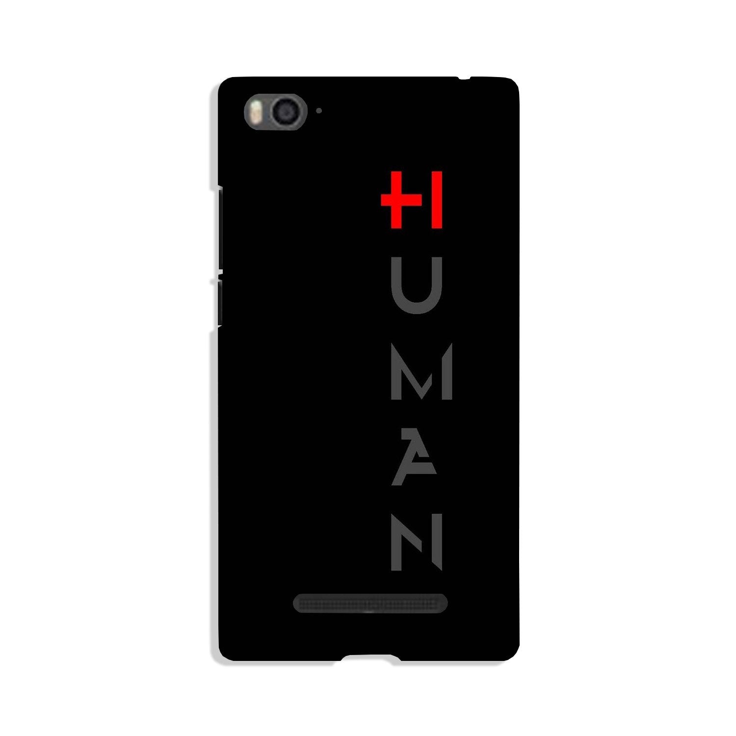 Human Case for Xiaomi Mi 4i(Design - 141)