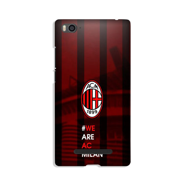 AC Milan Case for Xiaomi Mi 4i  (Design - 155)