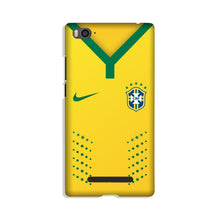 Brazil Mobile Back Case for Xiaomi Mi 4i  (Design - 176)