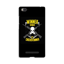 Winner Winner Chicken Dinner Mobile Back Case for Xiaomi Mi 4i  (Design - 178)