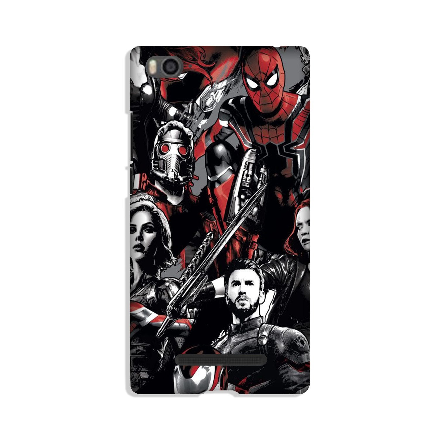 Avengers Case for Xiaomi Mi 4i (Design - 190)