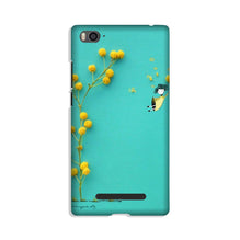 Flowers Girl Mobile Back Case for Xiaomi Mi 4i (Design - 216)