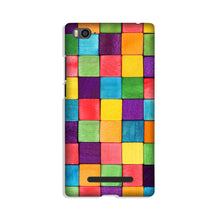 Colorful Square Mobile Back Case for Xiaomi Mi 4i (Design - 218)