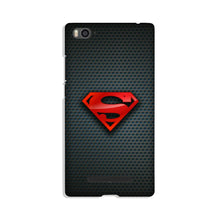 Superman Mobile Back Case for Xiaomi Mi 4i (Design - 247)
