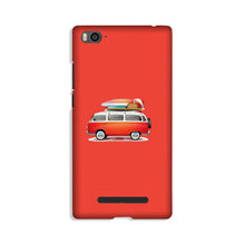 Travel Bus Mobile Back Case for Xiaomi Mi 4i (Design - 258)