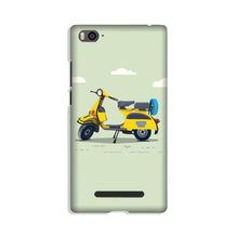 Vintage Scooter Mobile Back Case for Xiaomi Mi 4i (Design - 260)