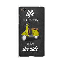 Life is a Journey Mobile Back Case for Xiaomi Mi 4i (Design - 261)