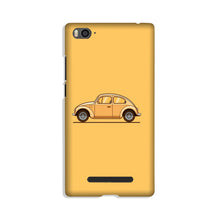 Vintage Car Mobile Back Case for Xiaomi Mi 4i (Design - 262)