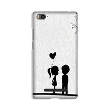 Cute Kid Couple Mobile Back Case for Xiaomi Mi 4i (Design - 283)