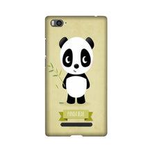 Panda Bear Mobile Back Case for Redmi 4A  (Design - 317)