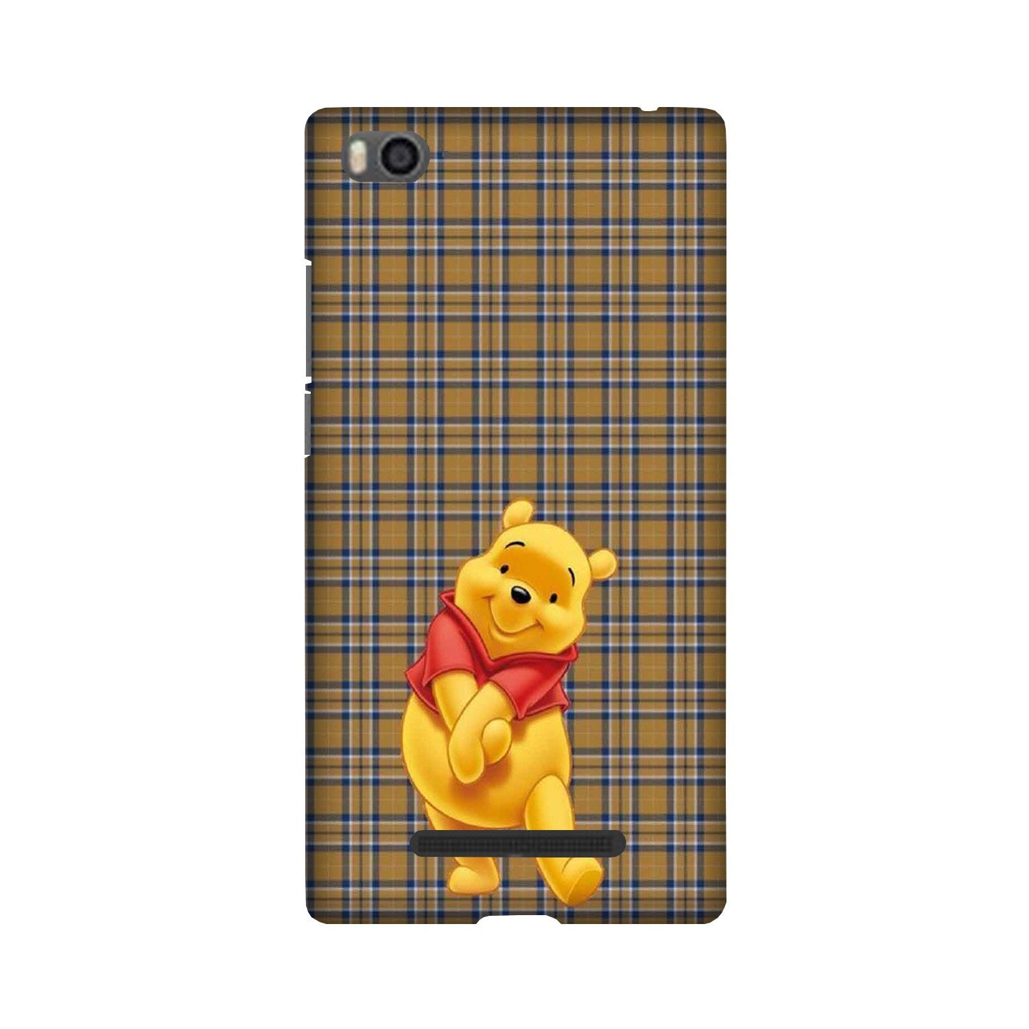 Pooh Mobile Back Case for Redmi 4A  (Design - 321)