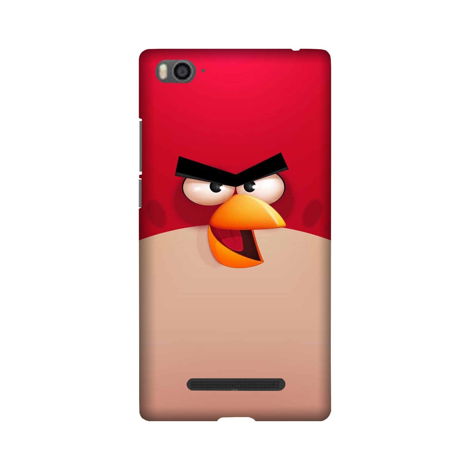 Angry Bird Red Mobile Back Case for Redmi 4A  (Design - 325)