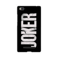Joker Mobile Back Case for Redmi 4A  (Design - 327)