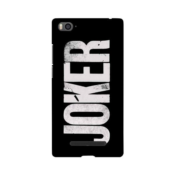 Joker Mobile Back Case for Redmi 4A  (Design - 327)