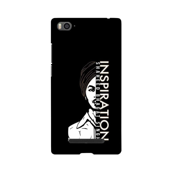 Bhagat Singh Mobile Back Case for Redmi 4A  (Design - 329)