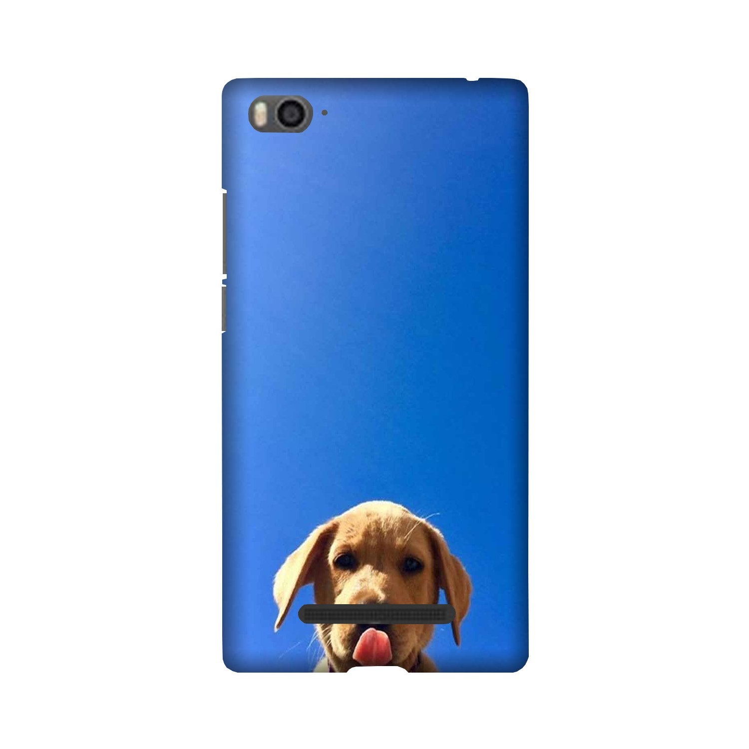 Dog Mobile Back Case for Redmi 4A  (Design - 332)