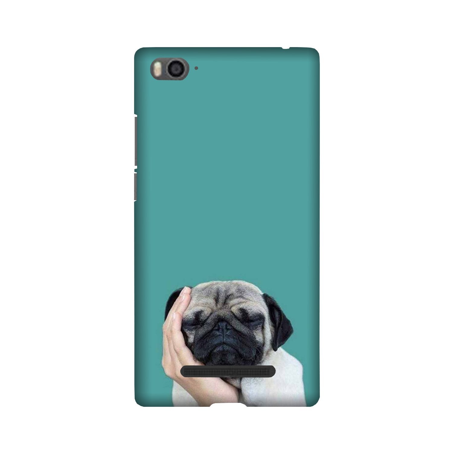 Puppy Mobile Back Case for Redmi 4A  (Design - 333)