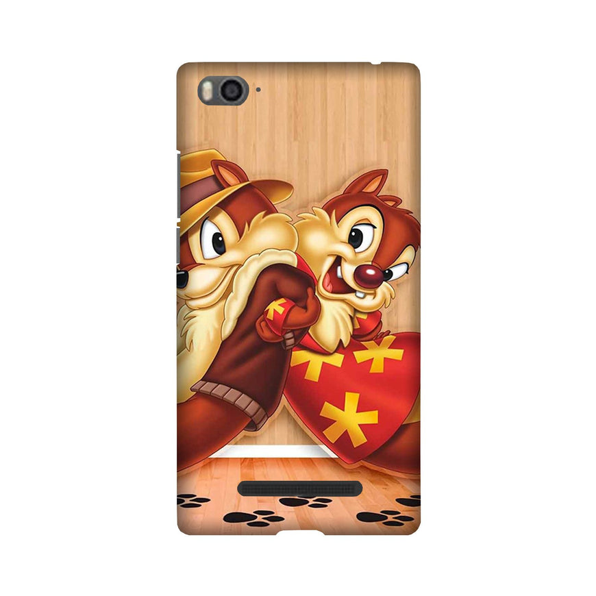 Chip n Dale Mobile Back Case for Redmi 4A  (Design - 335)