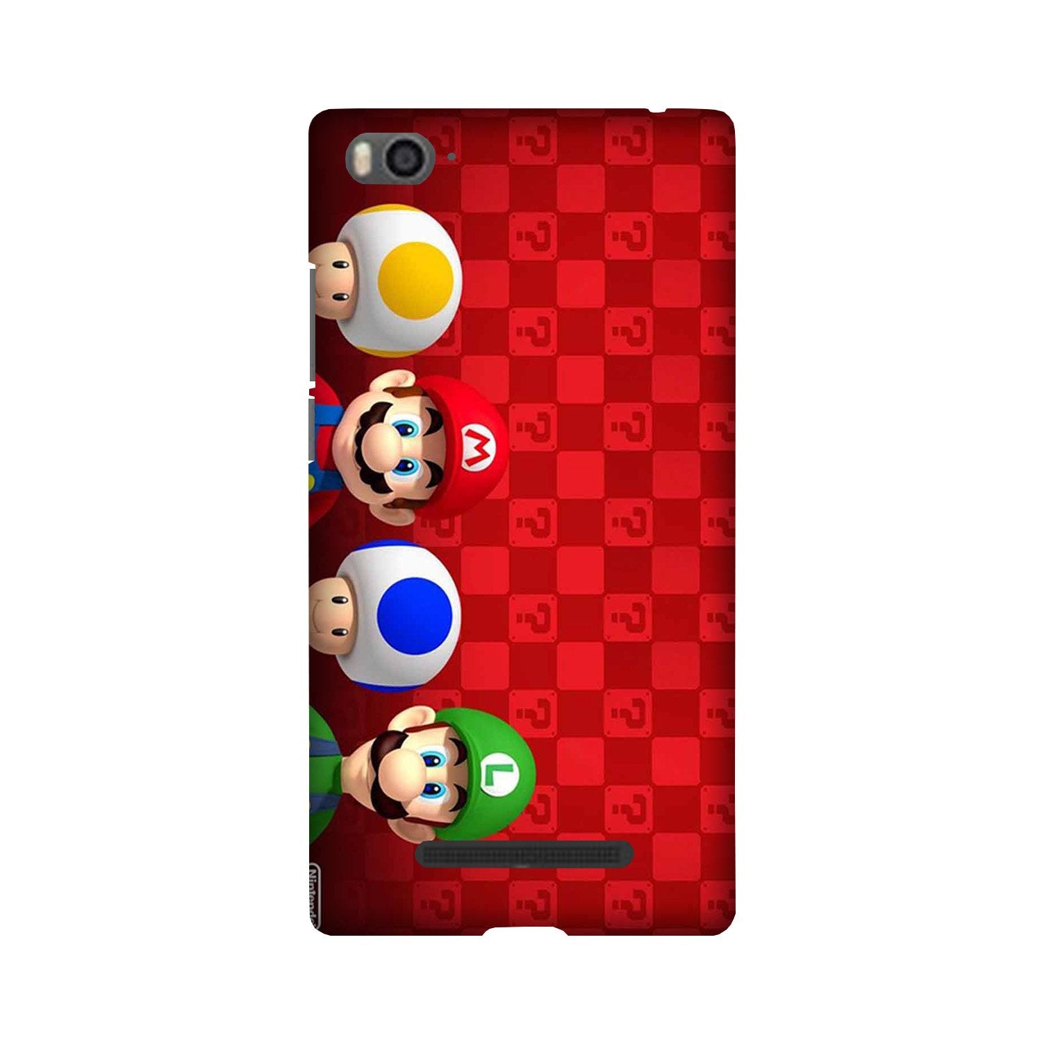 Mario Mobile Back Case for Redmi 4A  (Design - 337)