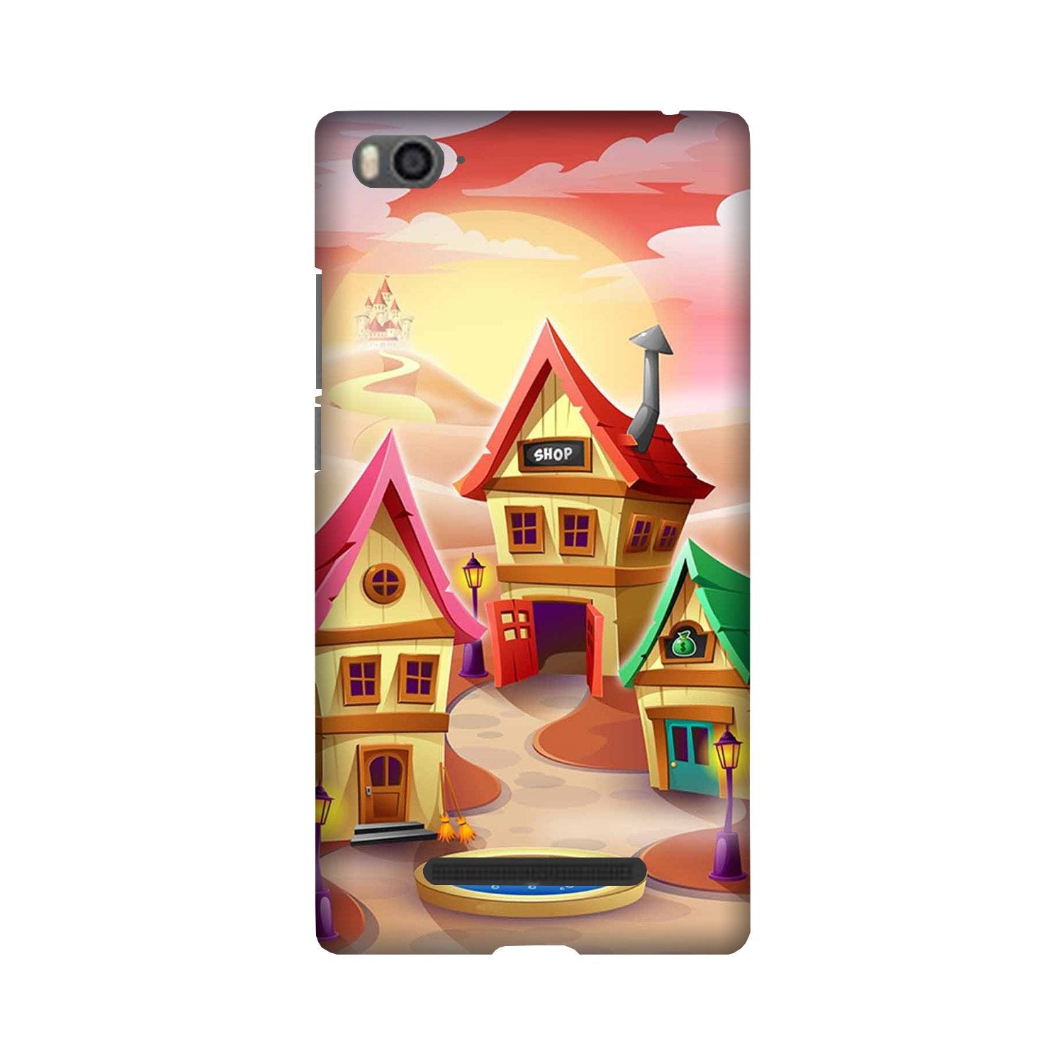 Sweet Home Mobile Back Case for Redmi 4A  (Design - 338)
