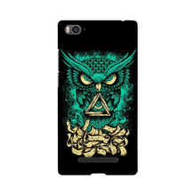 Owl Mobile Back Case for Redmi 4A  (Design - 358)
